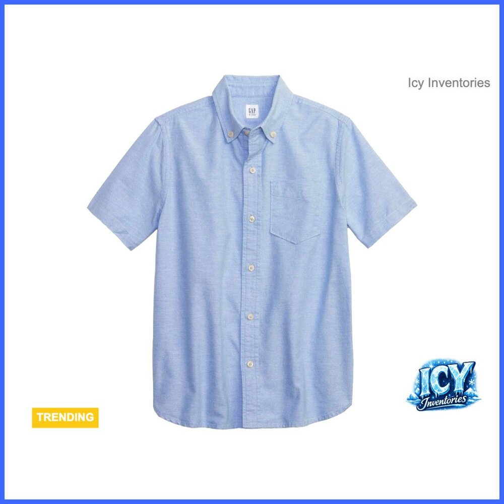 Short Sleeve Oxford Shirt